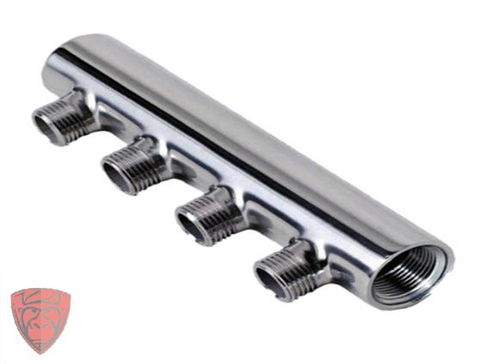 精密不銹鋼管件在給水行業中的應用 分水器